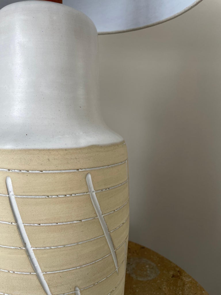 Ceramic Martz Lamp by Jane and Gordon Martz In Good Condition In St.Petersburg, FL