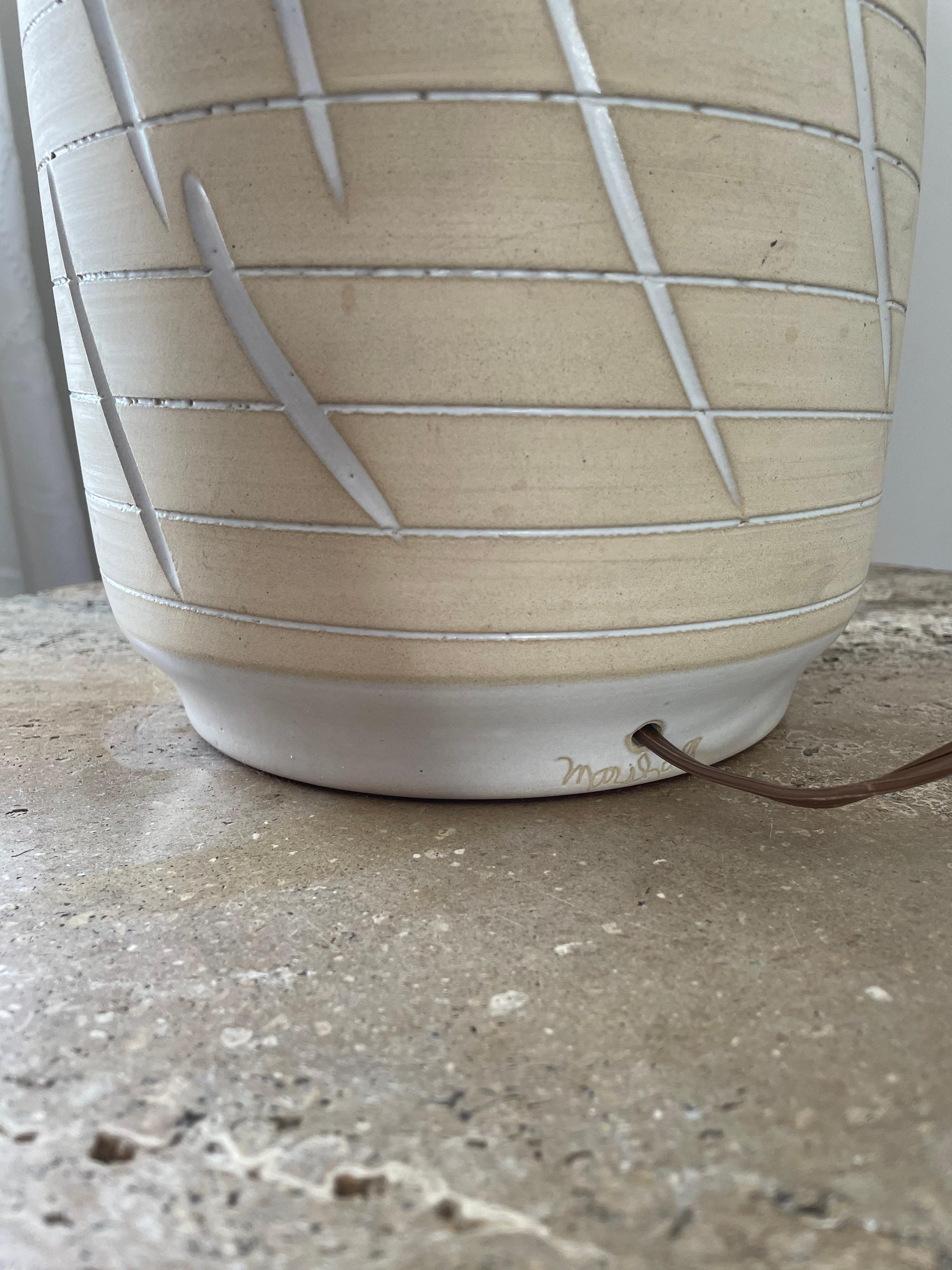 Ceramic Martz Lamp by Jane and Gordon Martz 2
