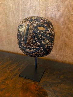 Ceramic Mask, Accolay, France, 1960s