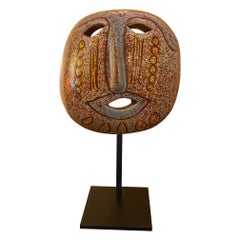 Ceramic Mask, Accolay, France, 1960s