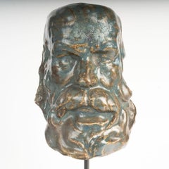 Máscara de cerámica de Arthur Craco, siglo XX.