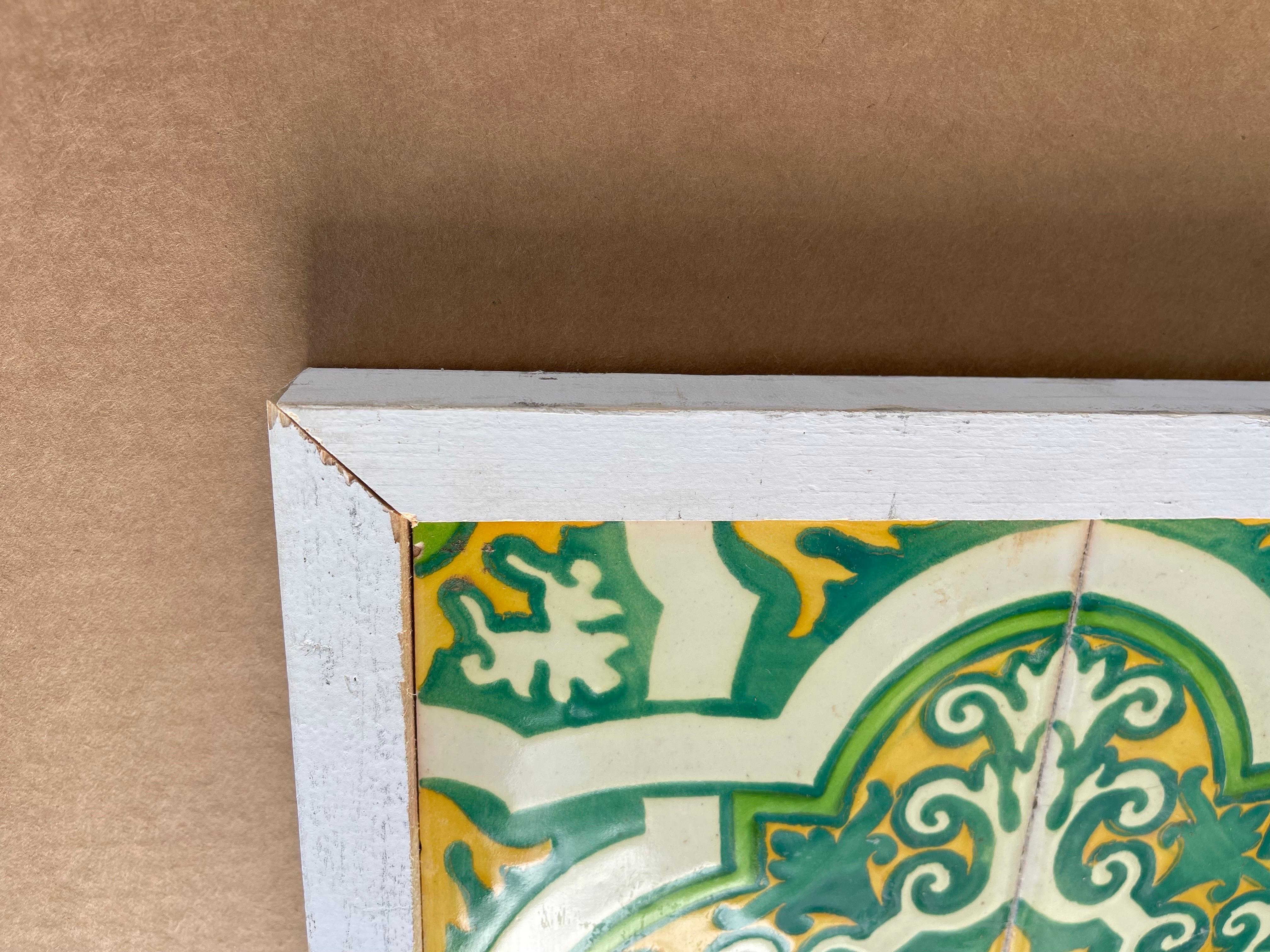Keramische mexikanische Fliese Plaque oder Tischplatte im Angebot 8