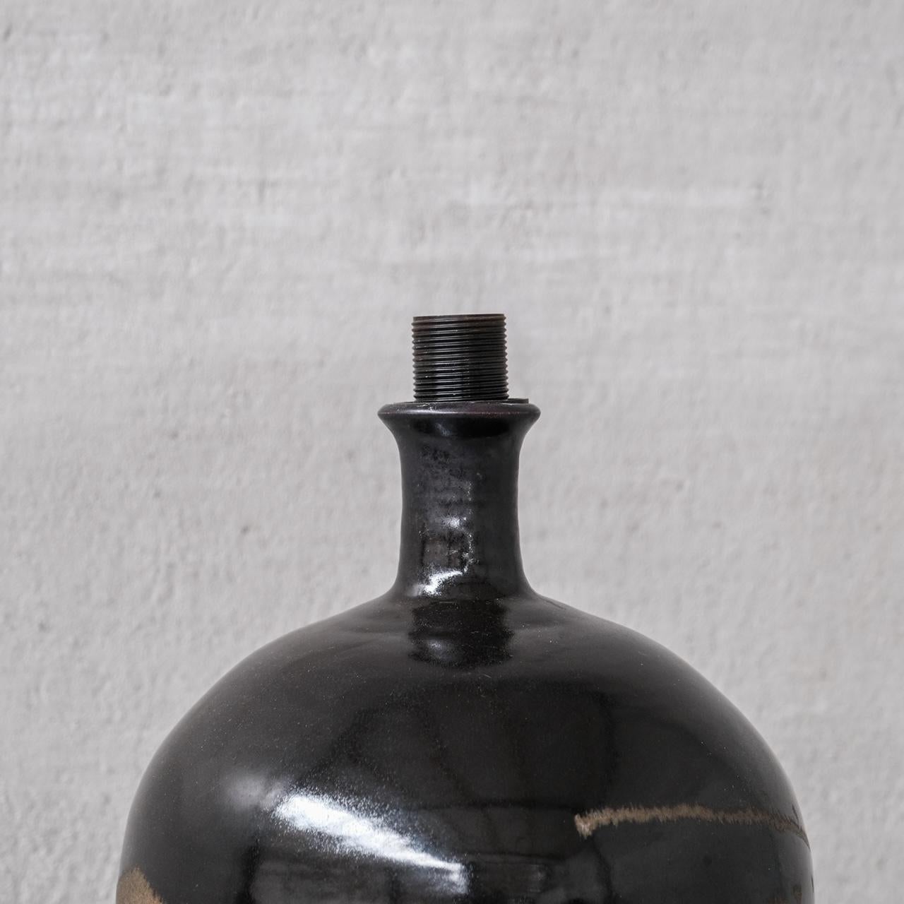 Ceramic Mid-Century Danish Table Lamp For Sale 1