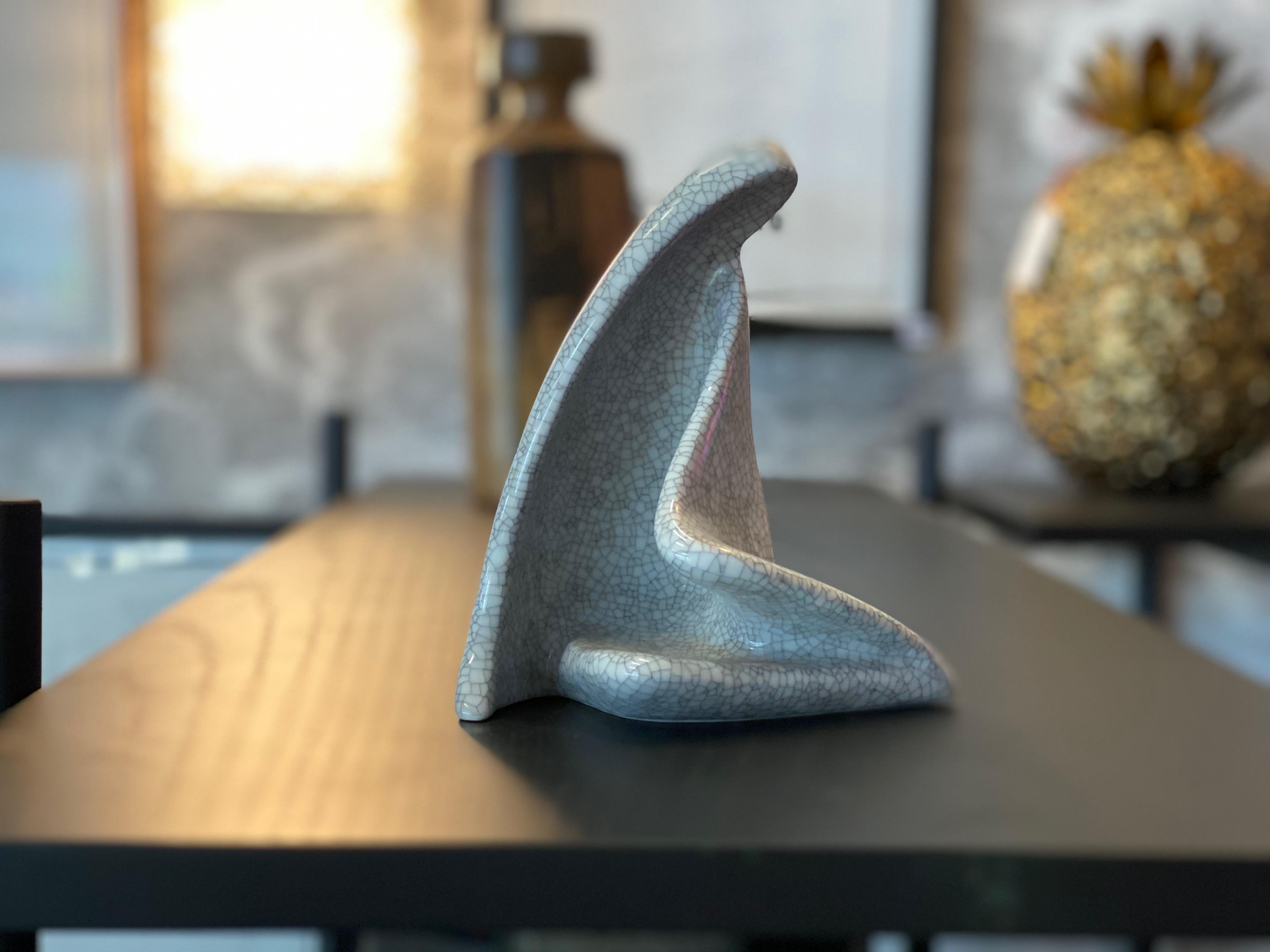 Mid-Century Modern Ceramic Midcentury Rosenthal Figure by Hans Stangl, Abstract Madonna Sculpture