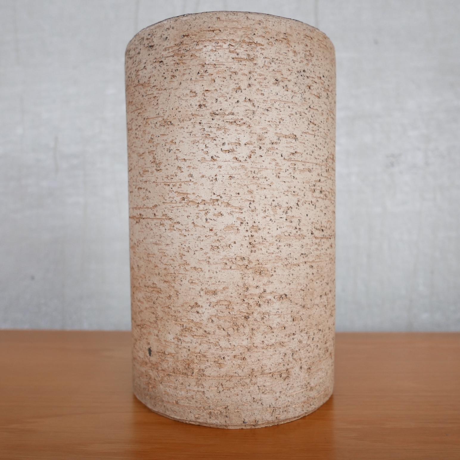 Vase aus Keramik aus der Mitte des Jahrhunderts im Angebot 3