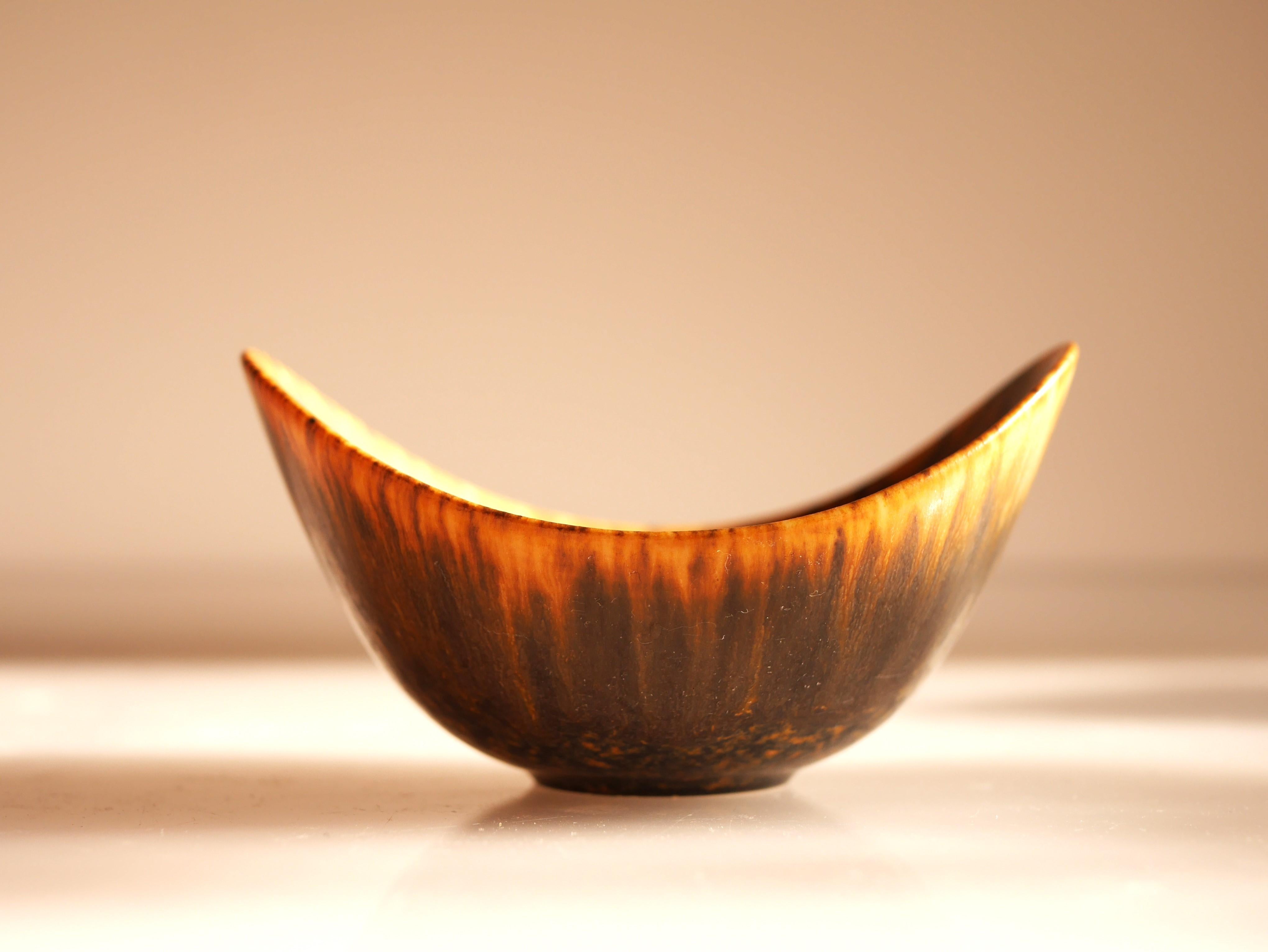Glazed Ceramic miniature bowl known as 