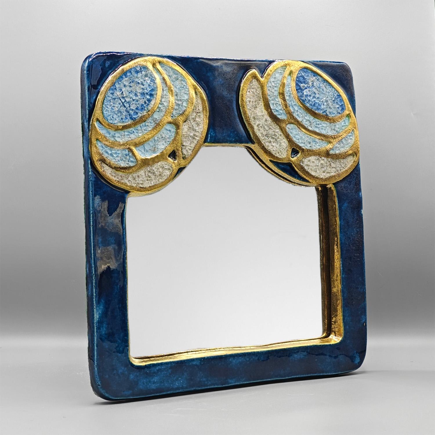 Art Deco Ceramic mirror 