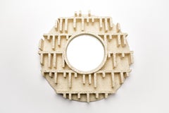 Ceramic Mirror by Denis Castaing, 2018
