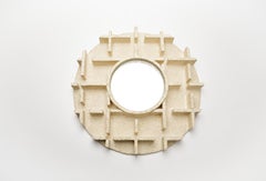 Specchio in ceramica di Denis Castaing, 2018