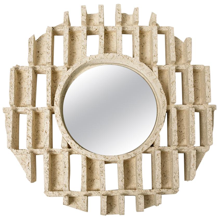 Ceramic Mirror by Denis Castaing, 2019 For Sale