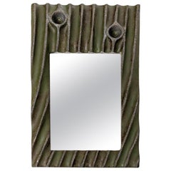 Miroir en céramique d'Hervé Taquet, 2019