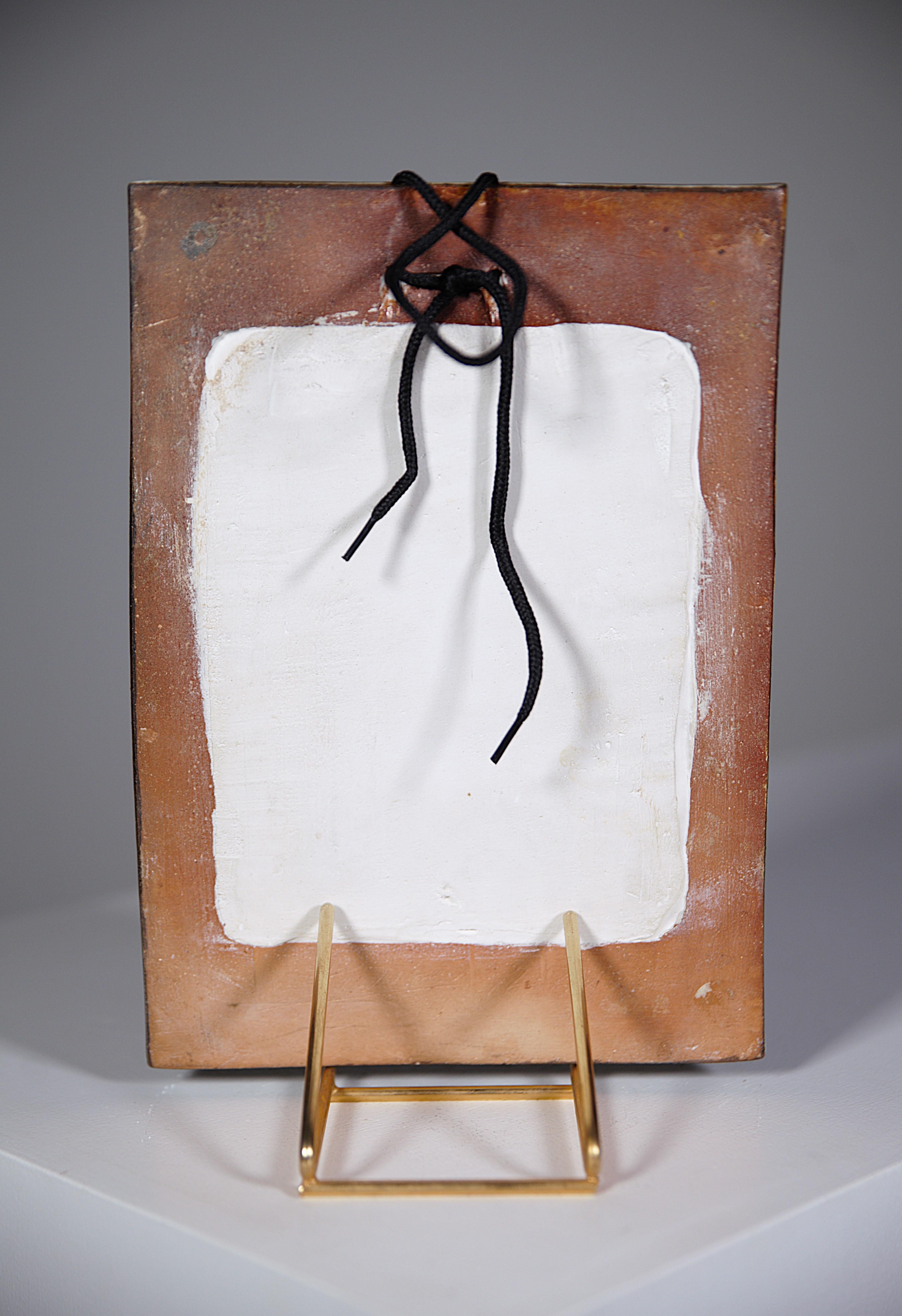 Ceramic Mirror by Jean Claude Malarmey Vallauris France Ceramic Mirror by Jean Claude Malarmey Vallauris France