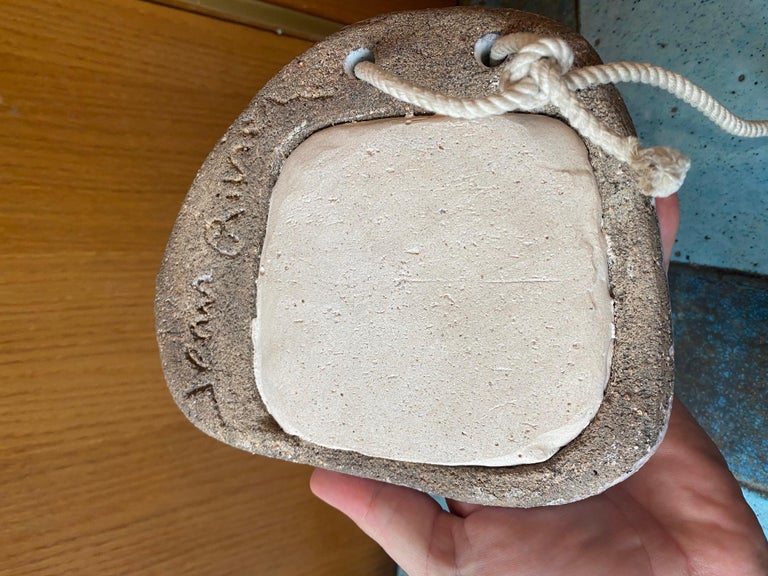 Ceramic Mirror by Jean Rivier, Vallauris, France, 1960s For Sale at 1stDibs