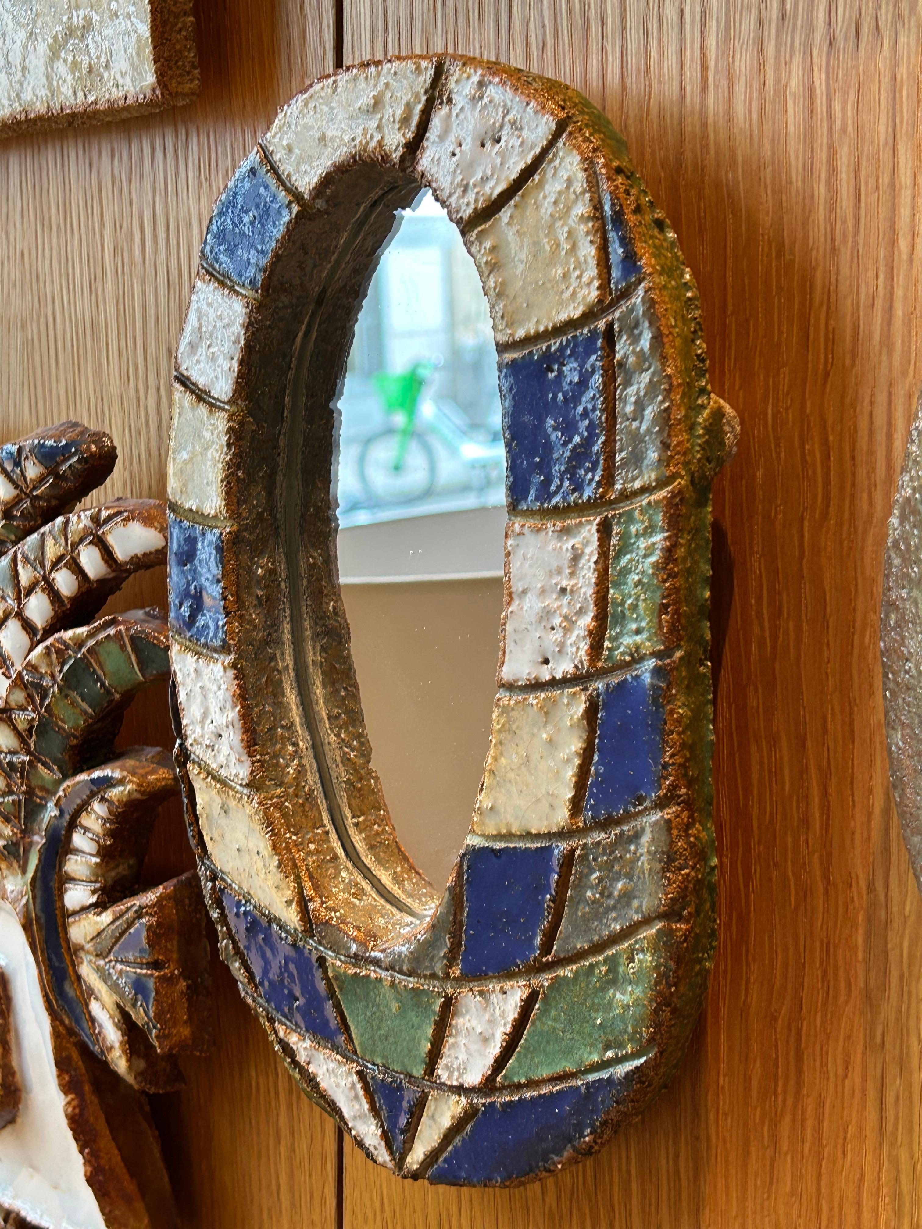 Fait main Miroir des Argonautes, France, années 1960 en vente