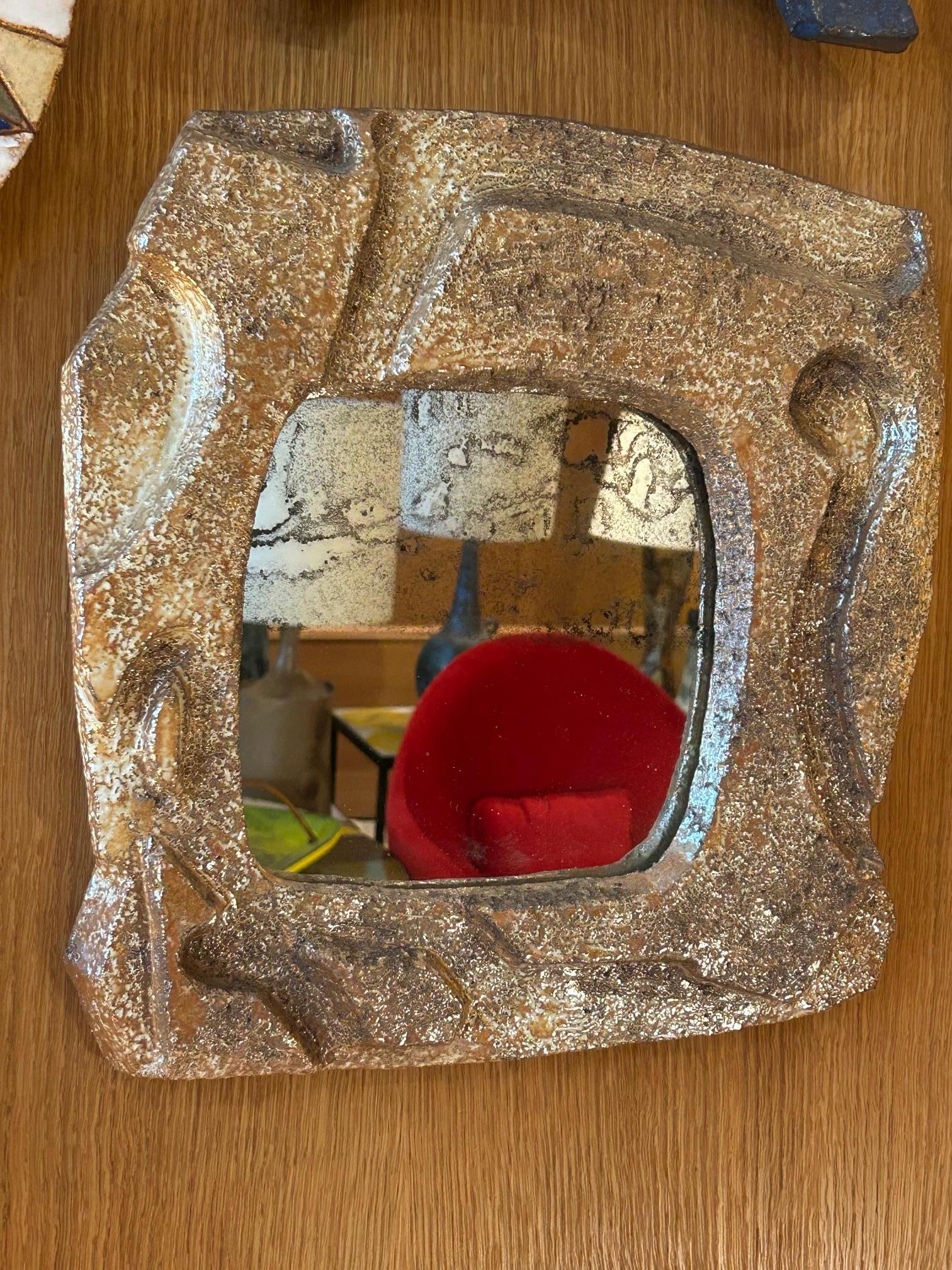 Milieu du XXe siècle Miroir de Marius Bessone, France, années 1960 en vente