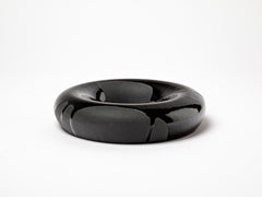 Espejo de cerámica de Mia Jensen, firmado, pieza única, hacia 2023