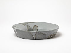 Miroir en céramique signé Mia Jensen, pièce unique, datant d'environ 2023