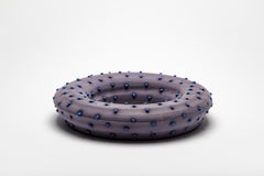 Specchio in ceramica di Mia Jensen, firmato, pezzo unico, circa 2023