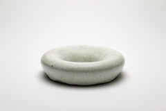 Espejo de cerámica de Mia Jensen, firmado, pieza única, hacia 2023