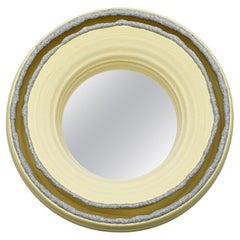 Ceramic Mirror by Mia Jensen, Signed, Unique Piece, circa 2023