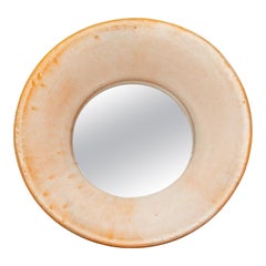 Ceramic Mirror by Mia Jensen, Signed, Unique Piece, circa 2023