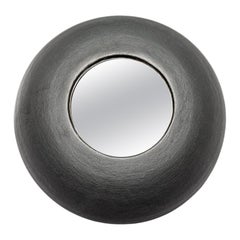 Specchio in ceramica di Mia Jensen, firmato, pezzo unico, circa 2023