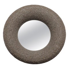 Ceramic Mirror by Mia Jensen, Signed, Unique Piece, circa 2023