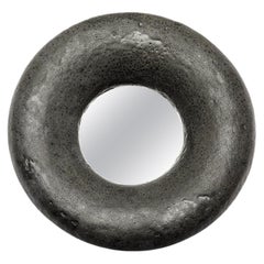 Specchio in ceramica di Mia Jensen, firmato, pezzo unico, circa 2023