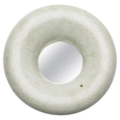 Ceramic Mirror by Mia Jensen, Signed, Unique Piece, circa 2023