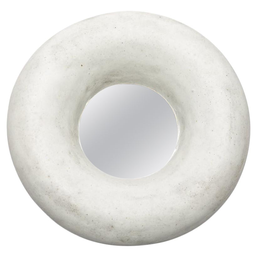 Ceramic Mirror by Mia Jensen, Signed, Unique Piece, circa 2023