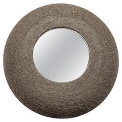 Ceramic Mirror by Mia Jensen, Signed, Unique Piece, circa 2023