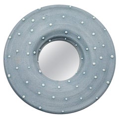 Ceramic Mirror by Mia Jensen, Signed, Unique Piece, circa 2023