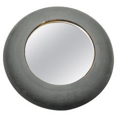 Ceramic Mirror by Mia Jensen, Signed, Unique Piece, circa 2023