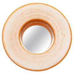 Keramik-Spiegel von Mia Jensen, signiert, einzigartiges Stück, um 2023