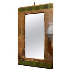 Ceramic mirror by Mithé Espelt, France, 1960's