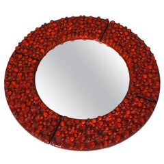 Ceramic Mirror by Oswald Tieberghien