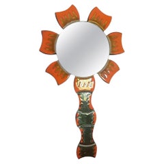 Ceramic mirror circa 1970