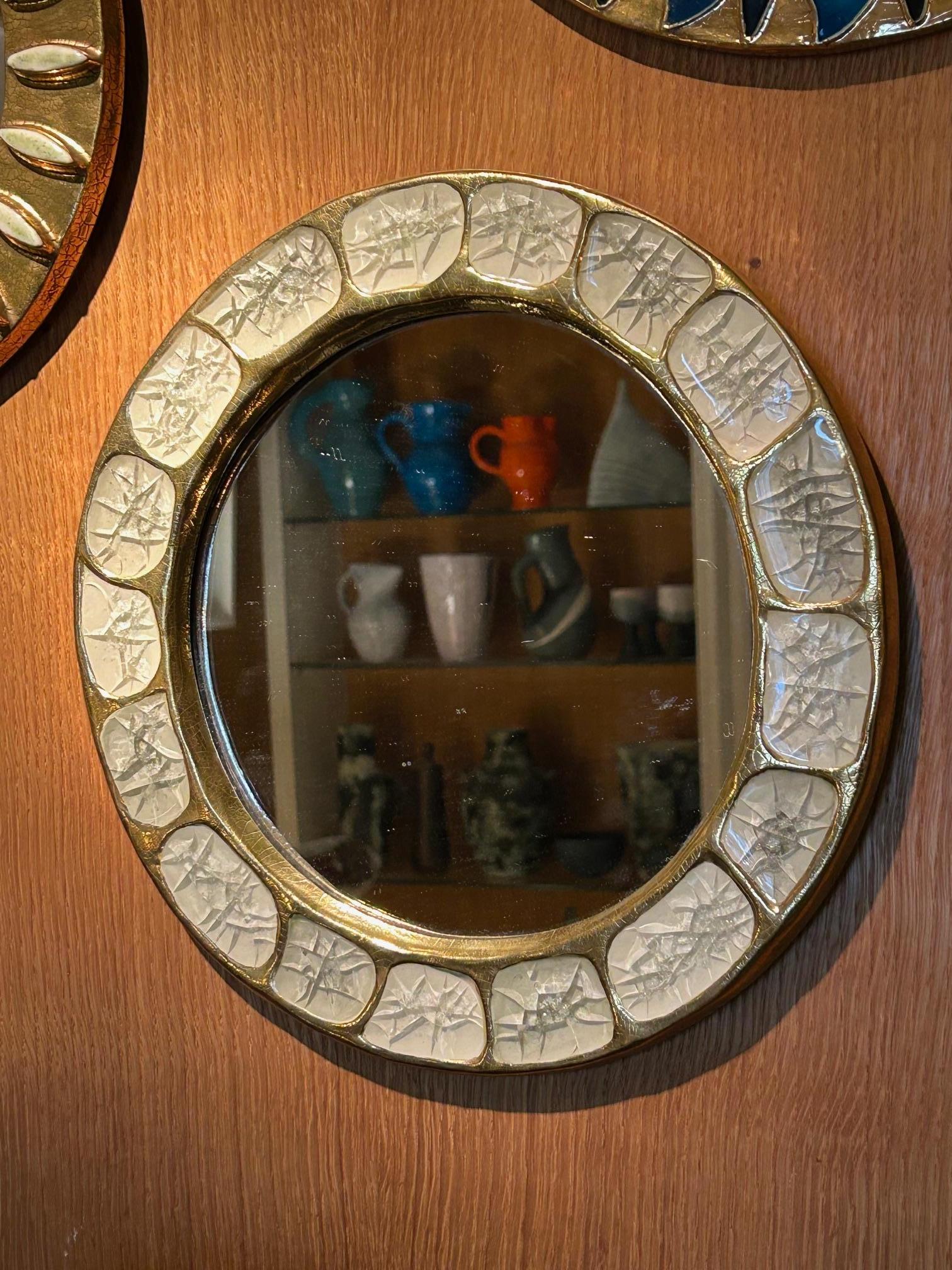 Moderne Miroir en céramique 