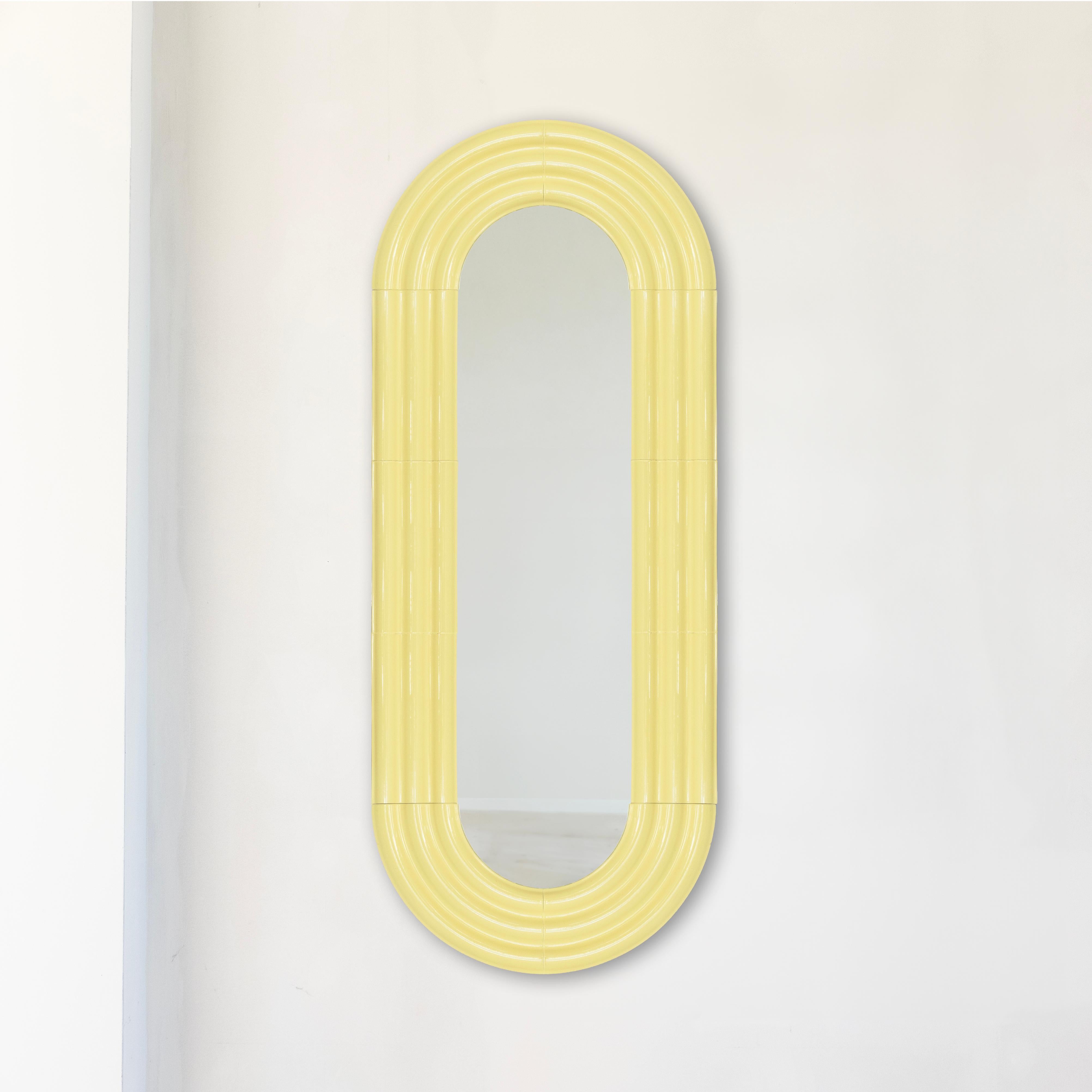 Espejo de cerámica ELO 60x150 PISTACHIO by Pani Jurek en venta 4