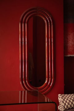 Keramik-Spiegel ELO 60x150 PISTACHIO von Pani Jurek