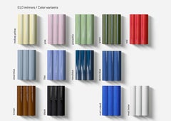 Specchio in ceramica ELO 60x150 RED di Pani Jurek