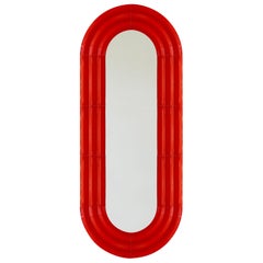 Specchio in ceramica ELO 60x150 RED di Pani Jurek