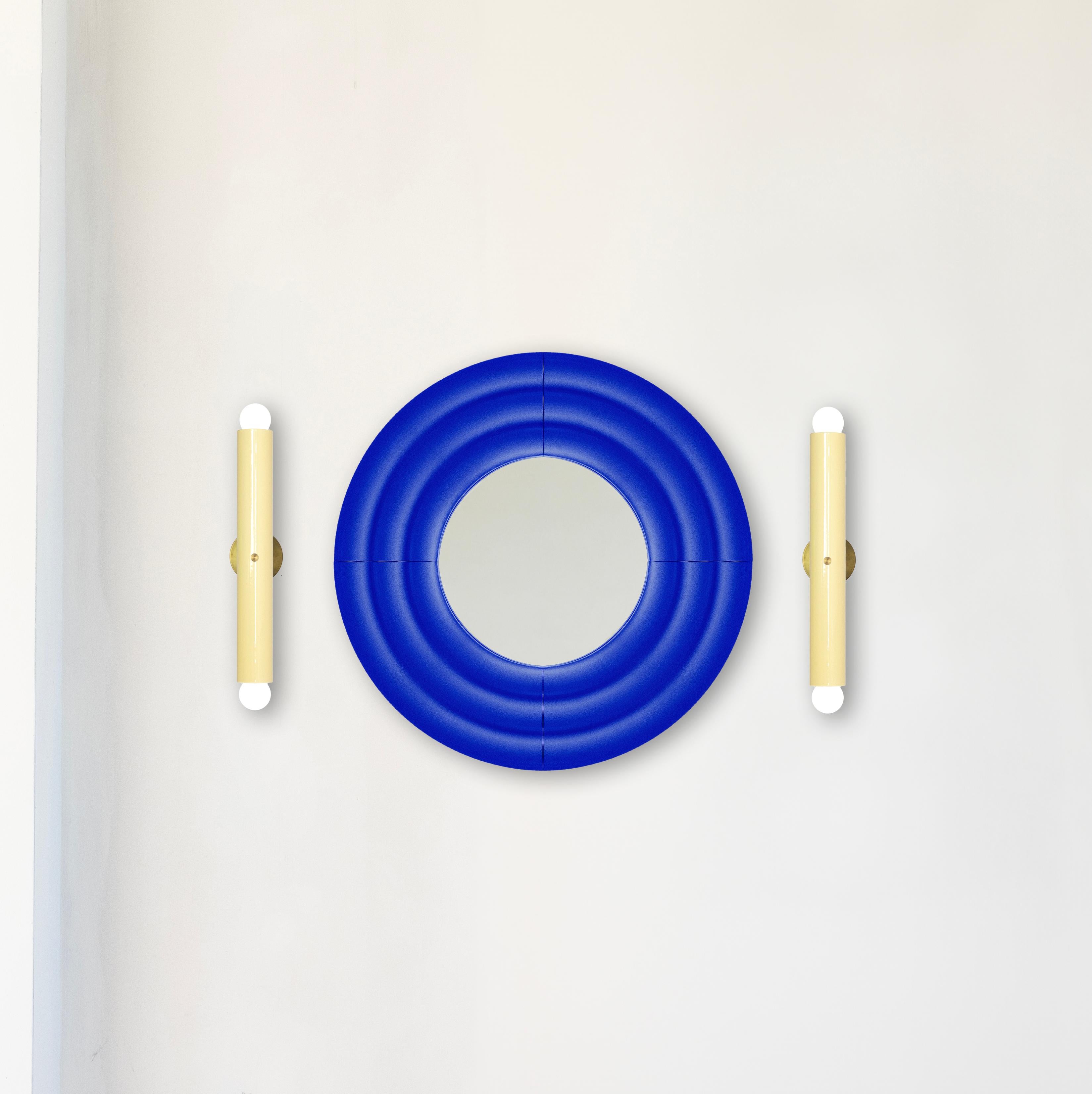Miroir en céramique ELO 60x60 BRUN par Pani Jurek Neuf - En vente à Grojec, PL