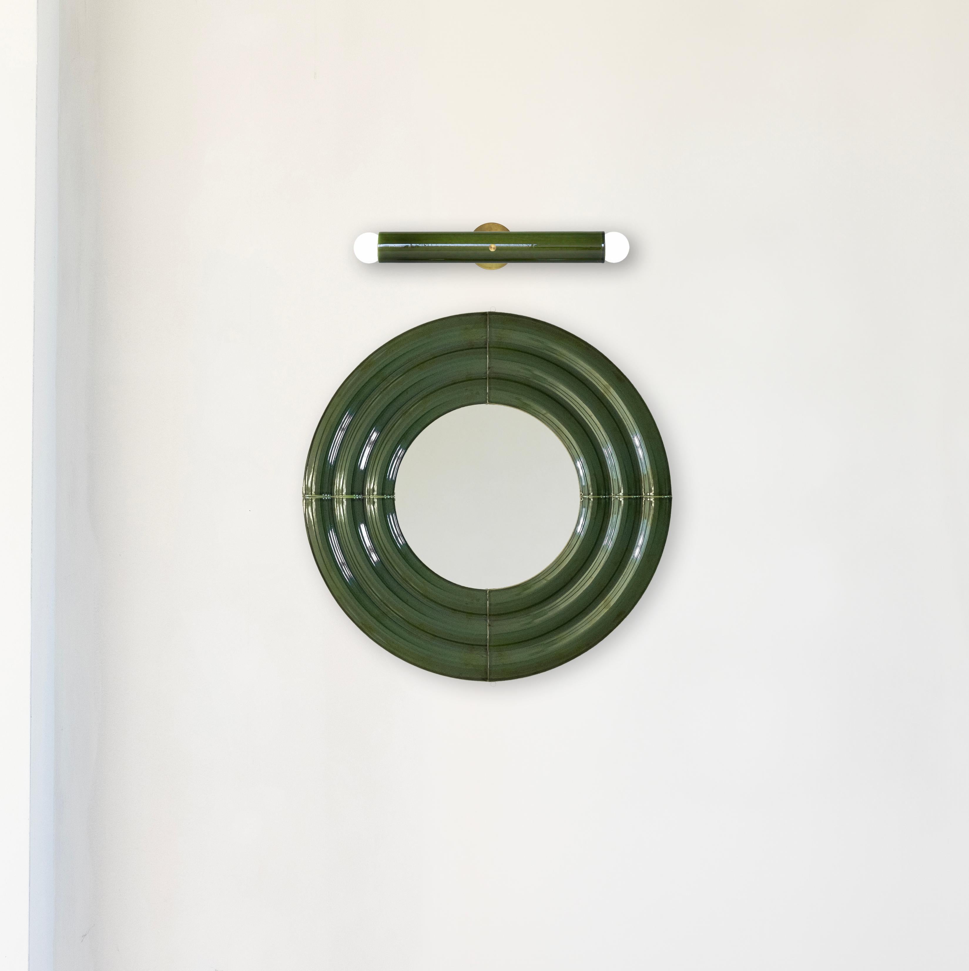 Céramique Miroir en céramique ELO 60x60 BRUN par Pani Jurek en vente