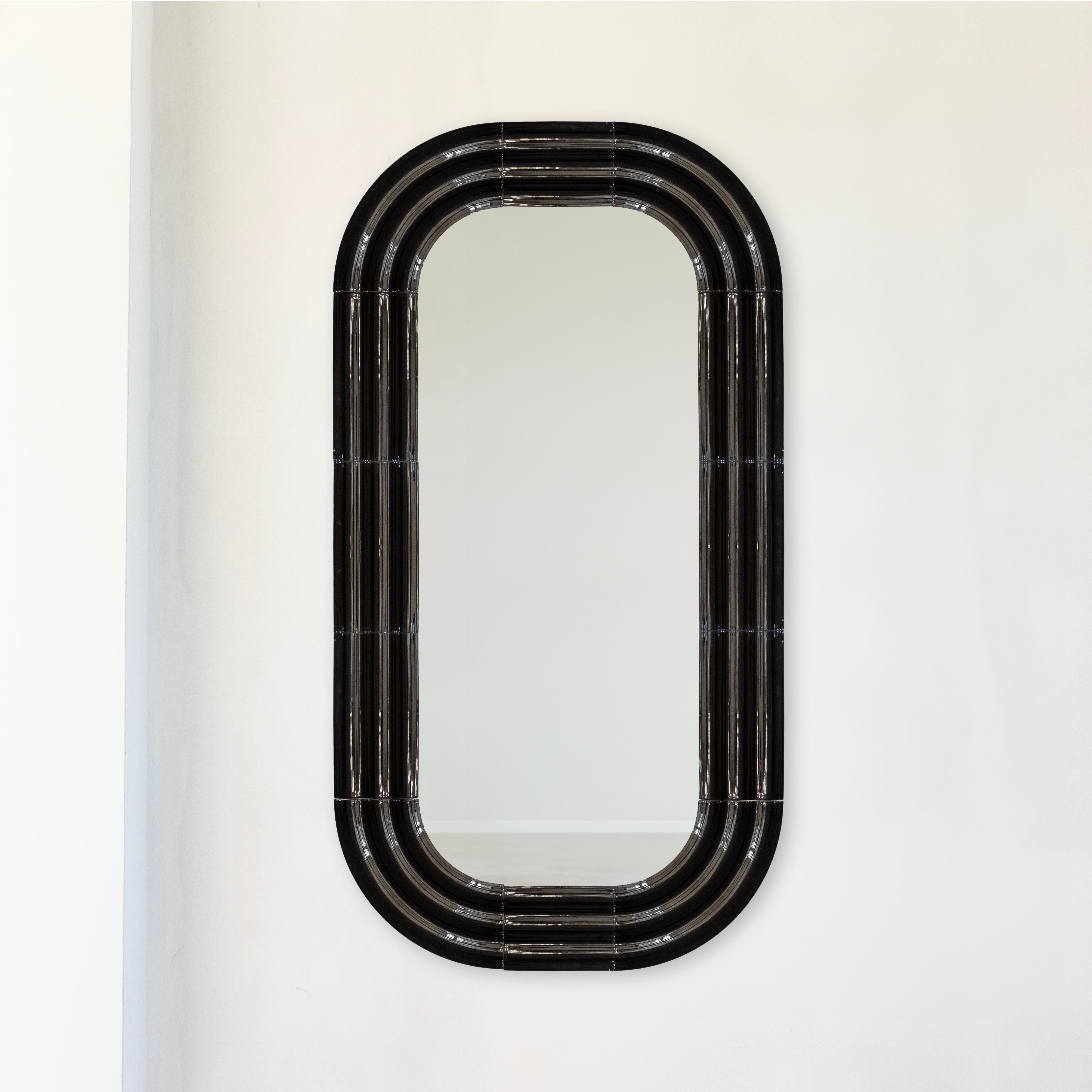 Specchio in ceramica ELO 80x150 MARRONE di Pani Jurek In condizioni Nuovo in vendita a Grojec, PL