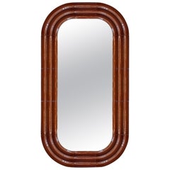 Specchio in ceramica ELO 80x150 MARRONE di Pani Jurek