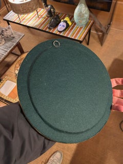 Keramischer Spiegel "Engrenages" von Mithé Espelt, Frankreich, 1960er Jahre