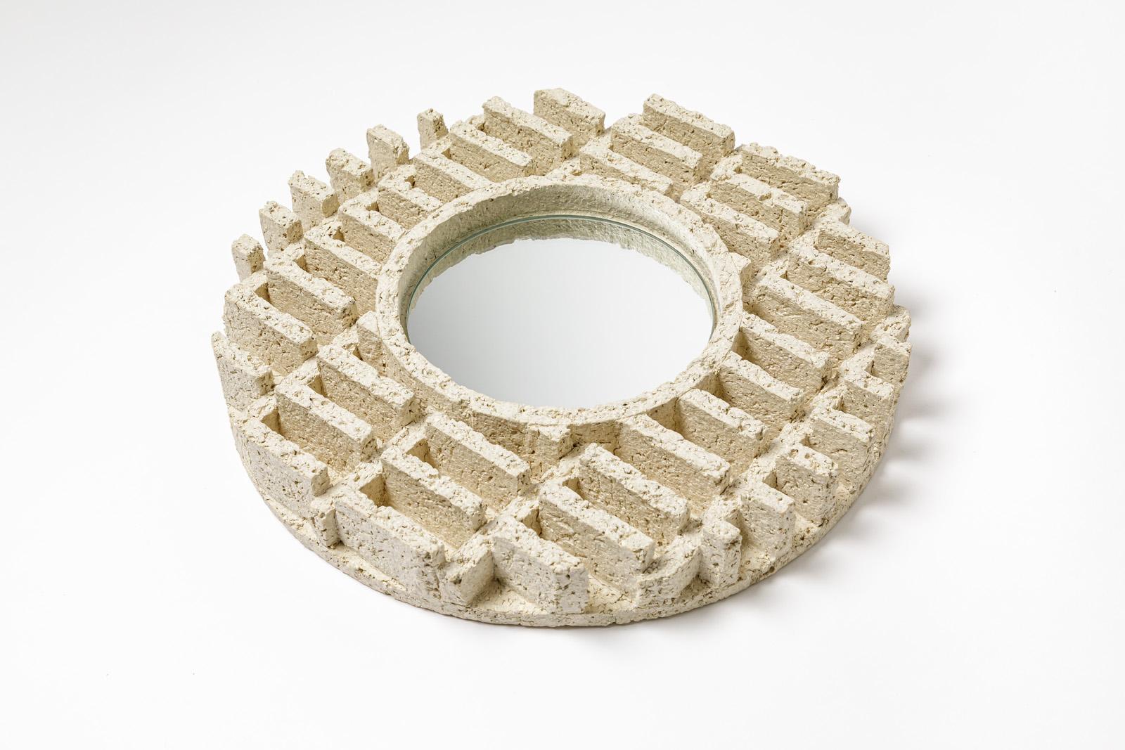 Specchio in ceramica intitolato 