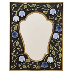 Ceramic Mirror - Fleuri Cornflower Ceramic Mirror - Fleuri Cornflower