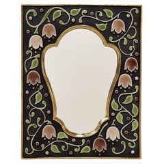 Ceramic Mirror - Fleuri Rose Ceramic Mirror - Fleuri Rose